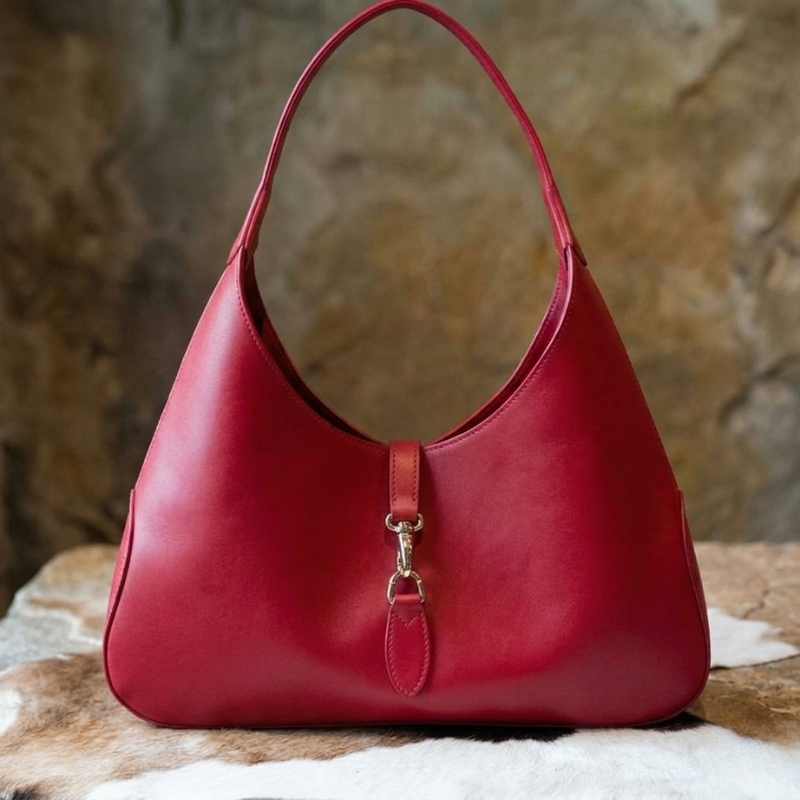 Chic Moon Curve Shoulder Bag - Image 2
