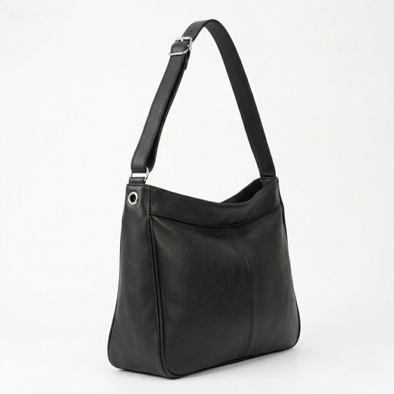 Classic Minimal Shoulder Handbag - Image 2
