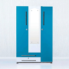 AquaStyle 3 Door Mirror Wardrobe