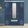 Royal Center Mirror CNC Wardrobe