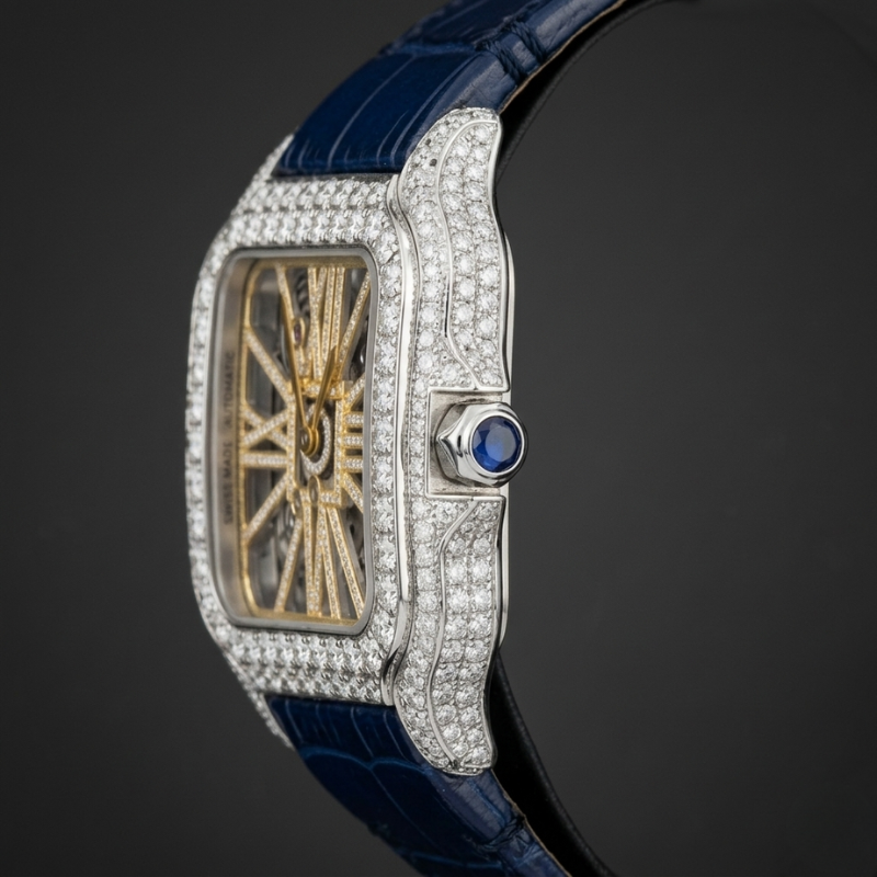 Imperial Skeleton Diamond Watch - Image 2