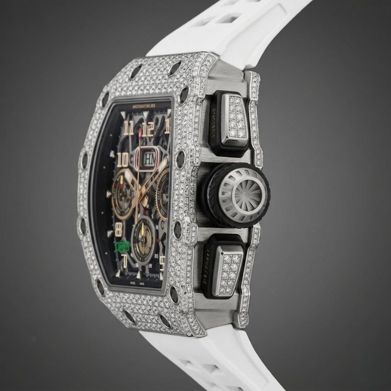 Elite Diamond Chronograph Watch - Image 2