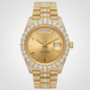 Golden Prestige Diamond Luxury Watch