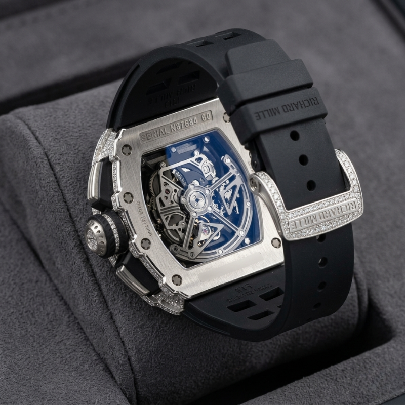 Fusion Skeleton Diamond Watch - Image 3