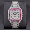 Ruby Crown Diamond Automatic Watch