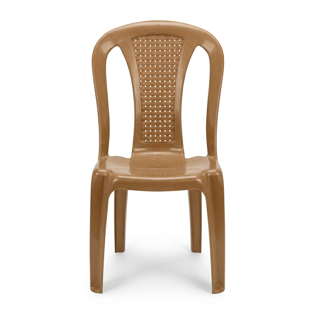 FlexiWeave Armless Plastic Chair - Image 2