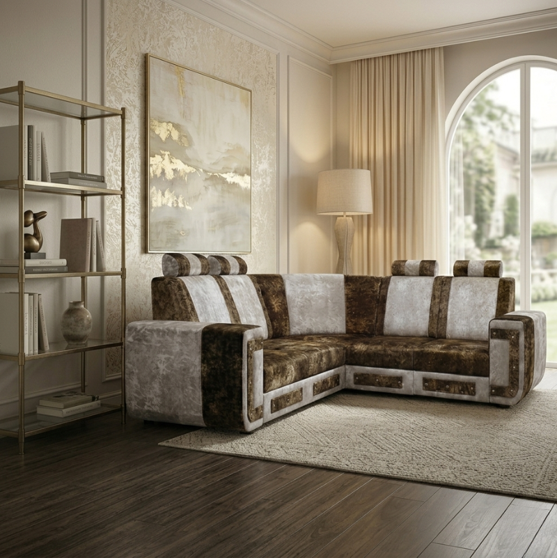 Royal Imperial L-Shape Corner Sofa - Image 2
