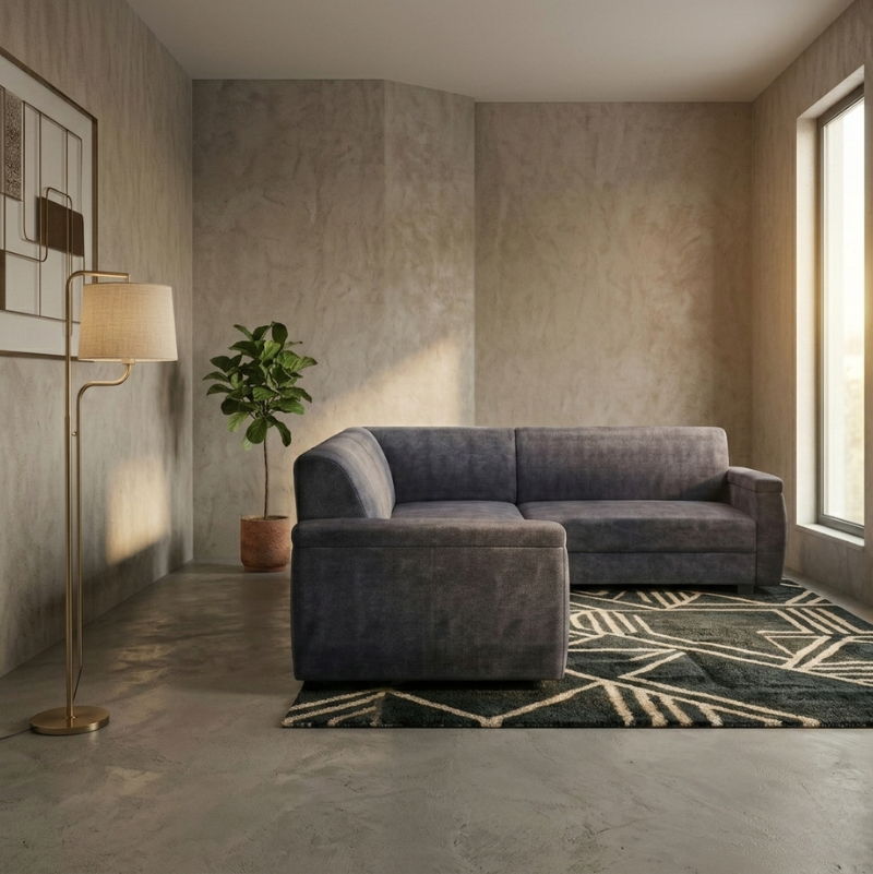 Obsidian Comfort L-Shape Sofa - Image 2
