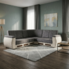 Silver Crest L-Shape Sofa