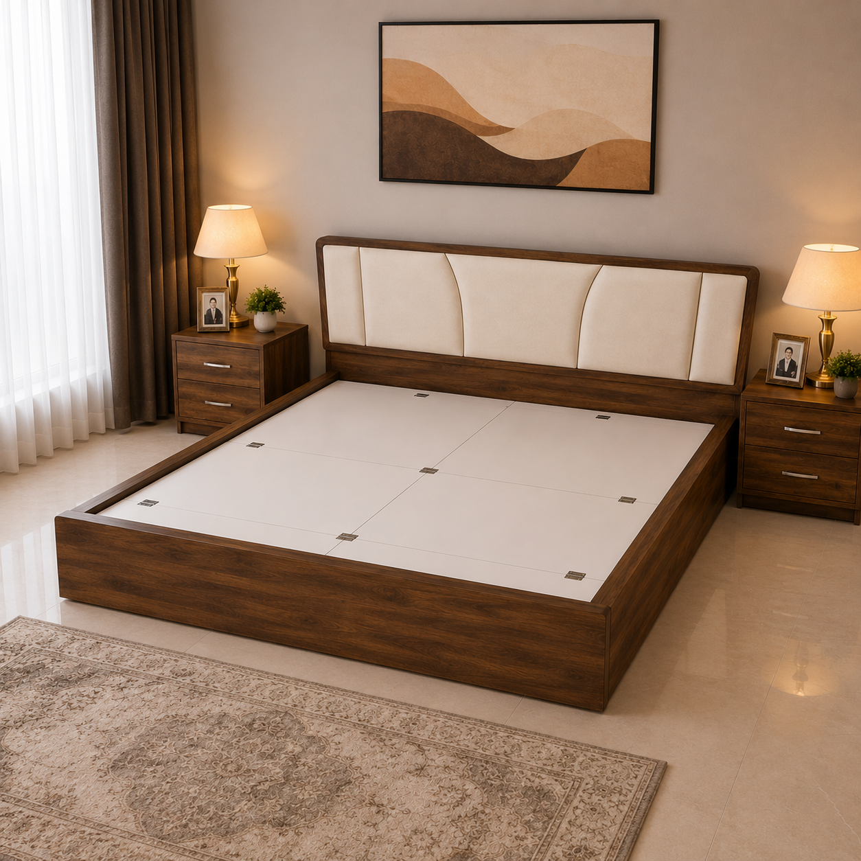 Serenity Crest Storage Bed - Image 2