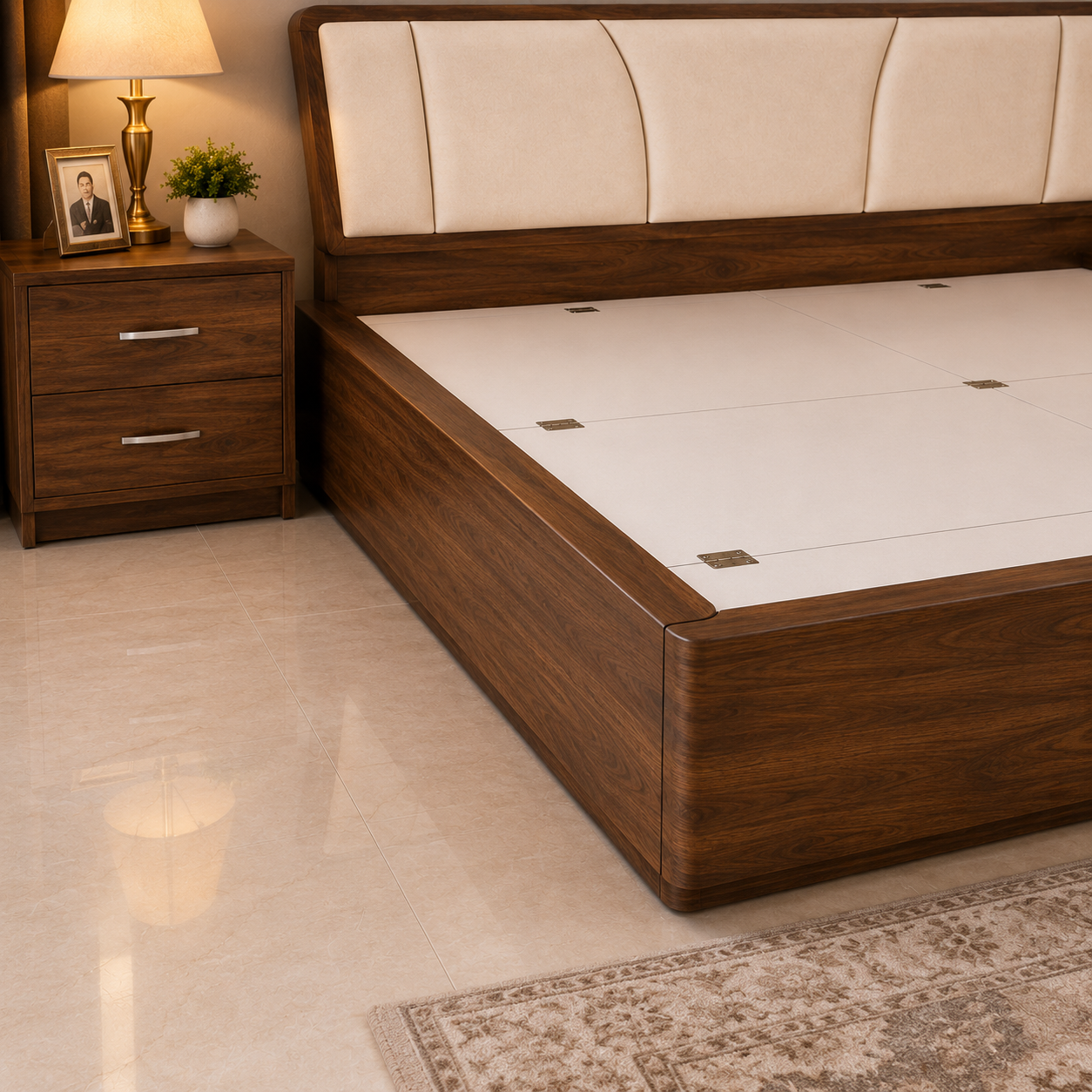 Serenity Crest Storage Bed - Image 6