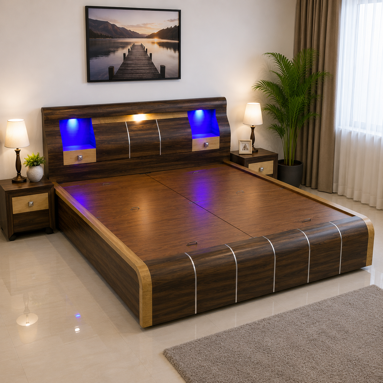 Luminex Elite Storage Bed - Image 2