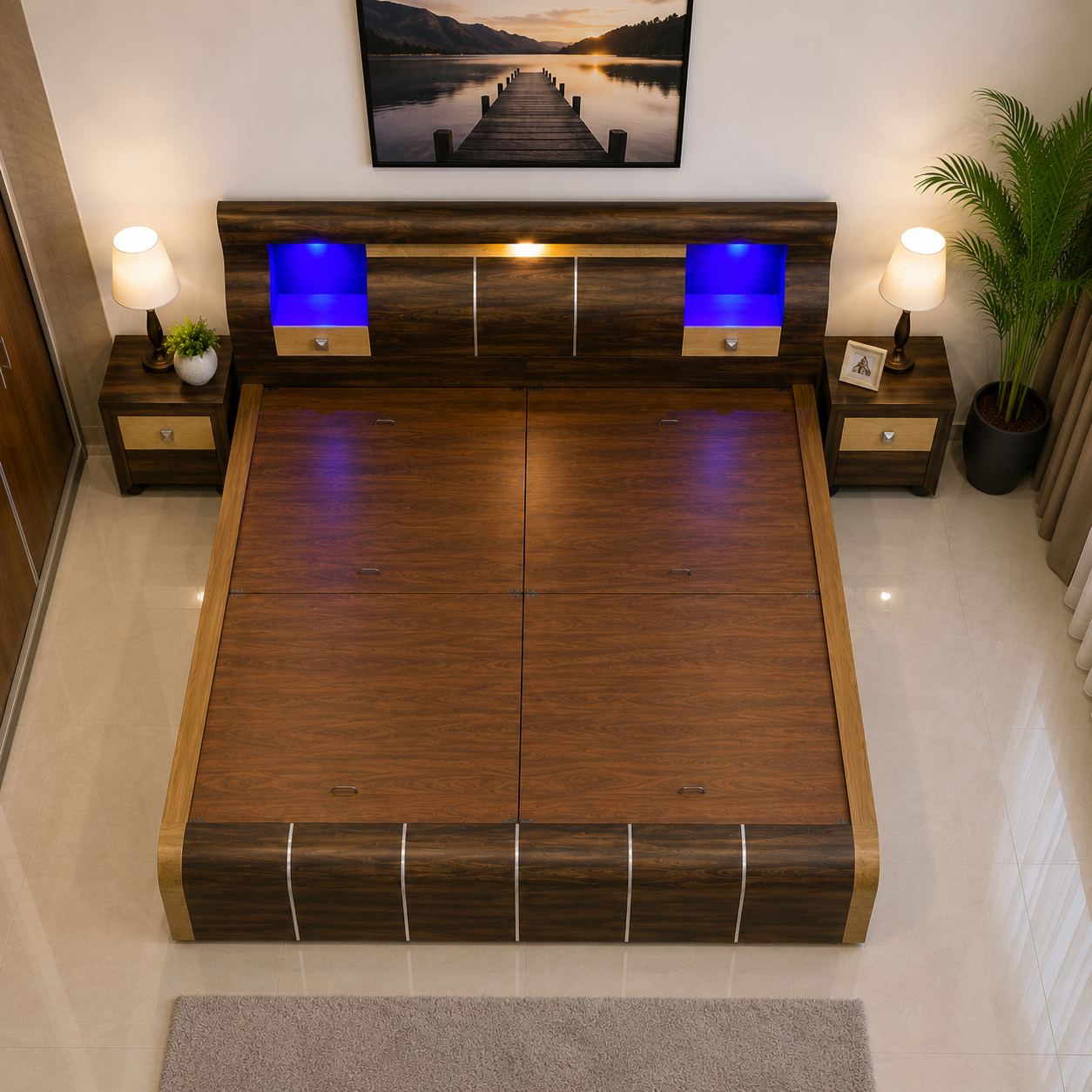 Luminex Elite Storage Bed - Image 4