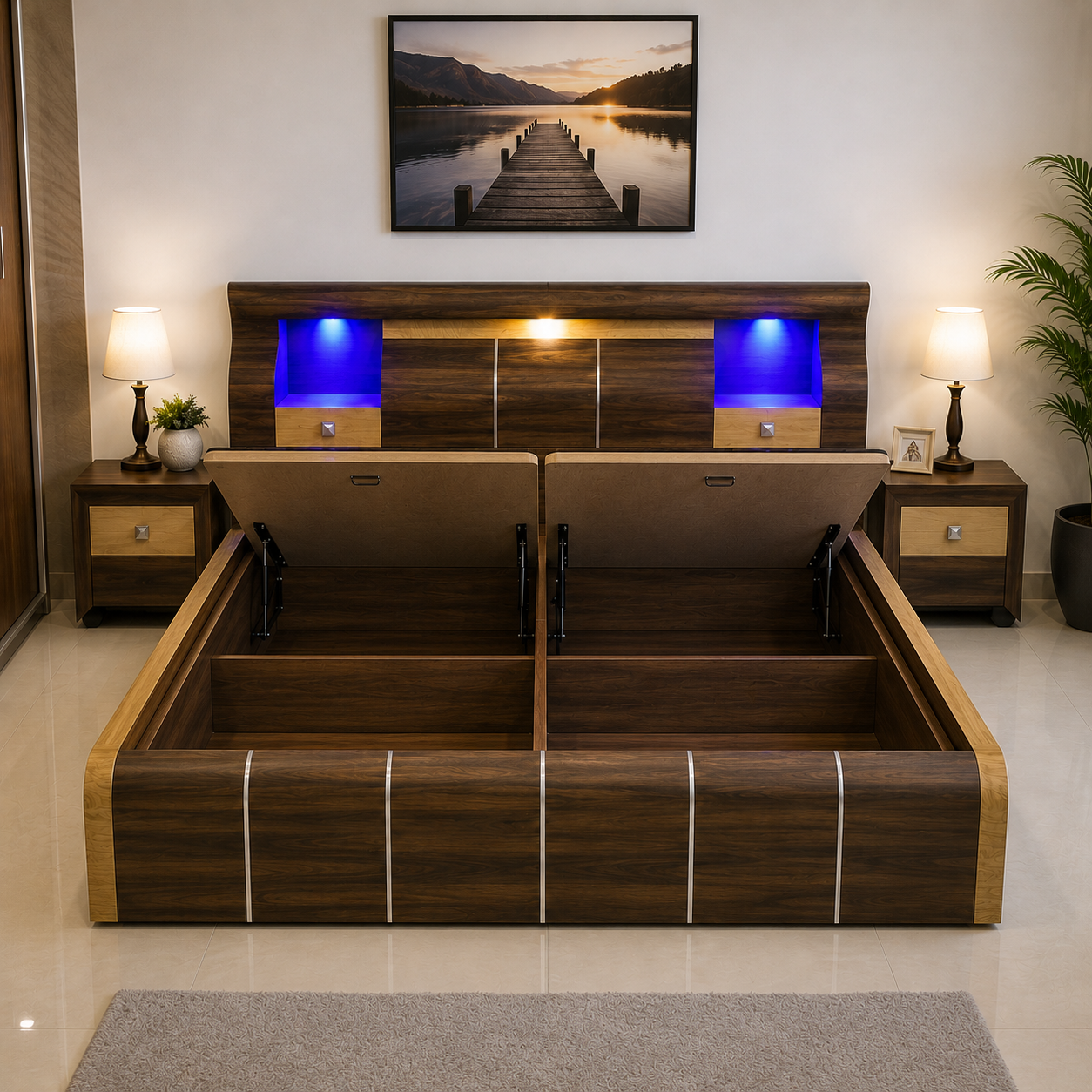 Luminex Elite Storage Bed - Image 5