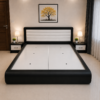 Monarch Black Storage Bed