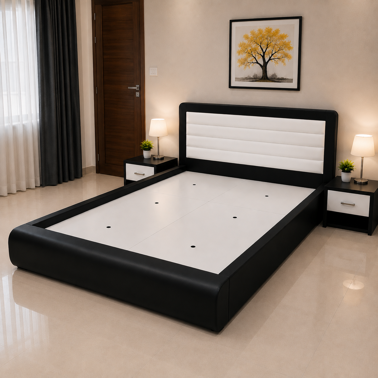 Monarch Black Storage Bed - Image 2