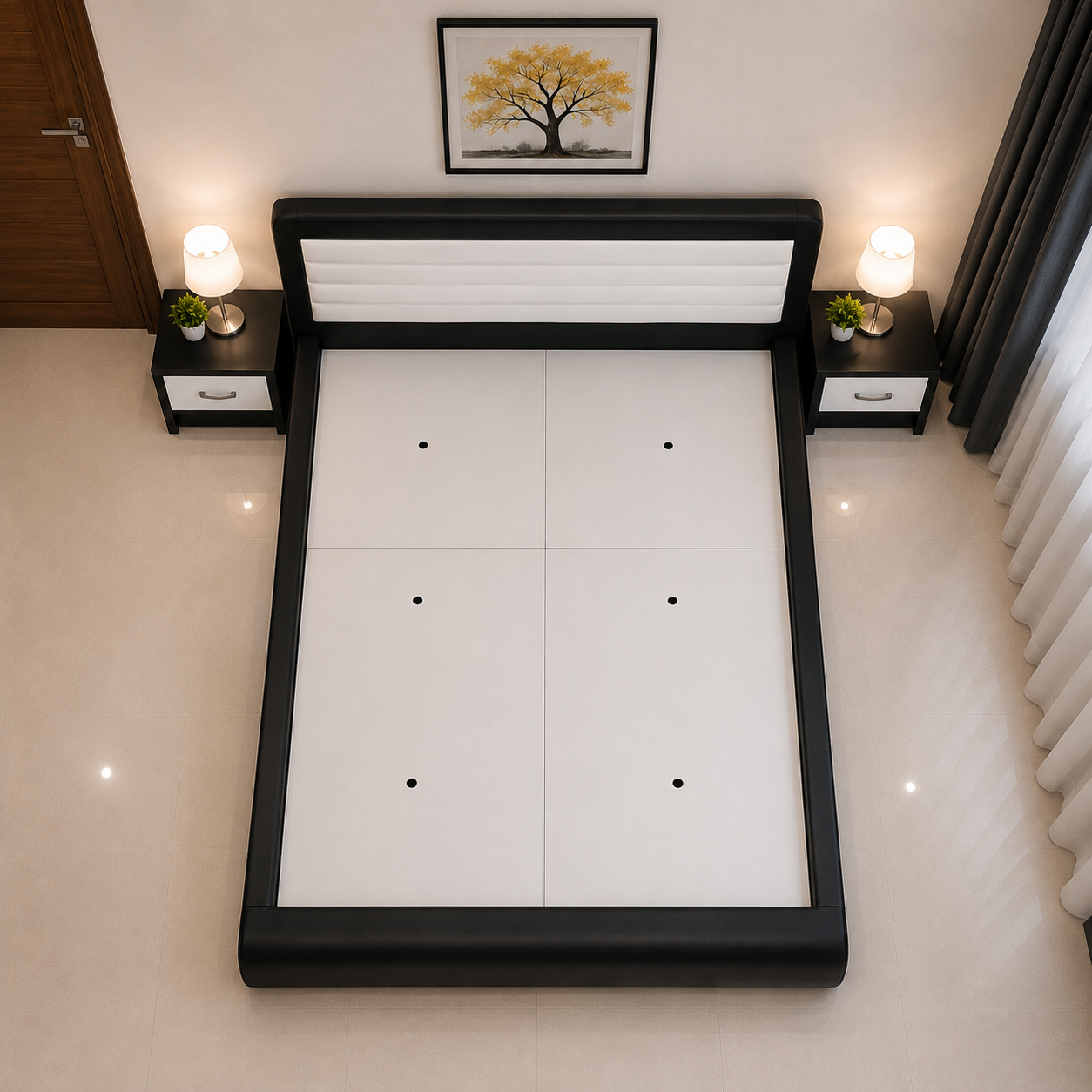 Monarch Black Storage Bed - Image 4
