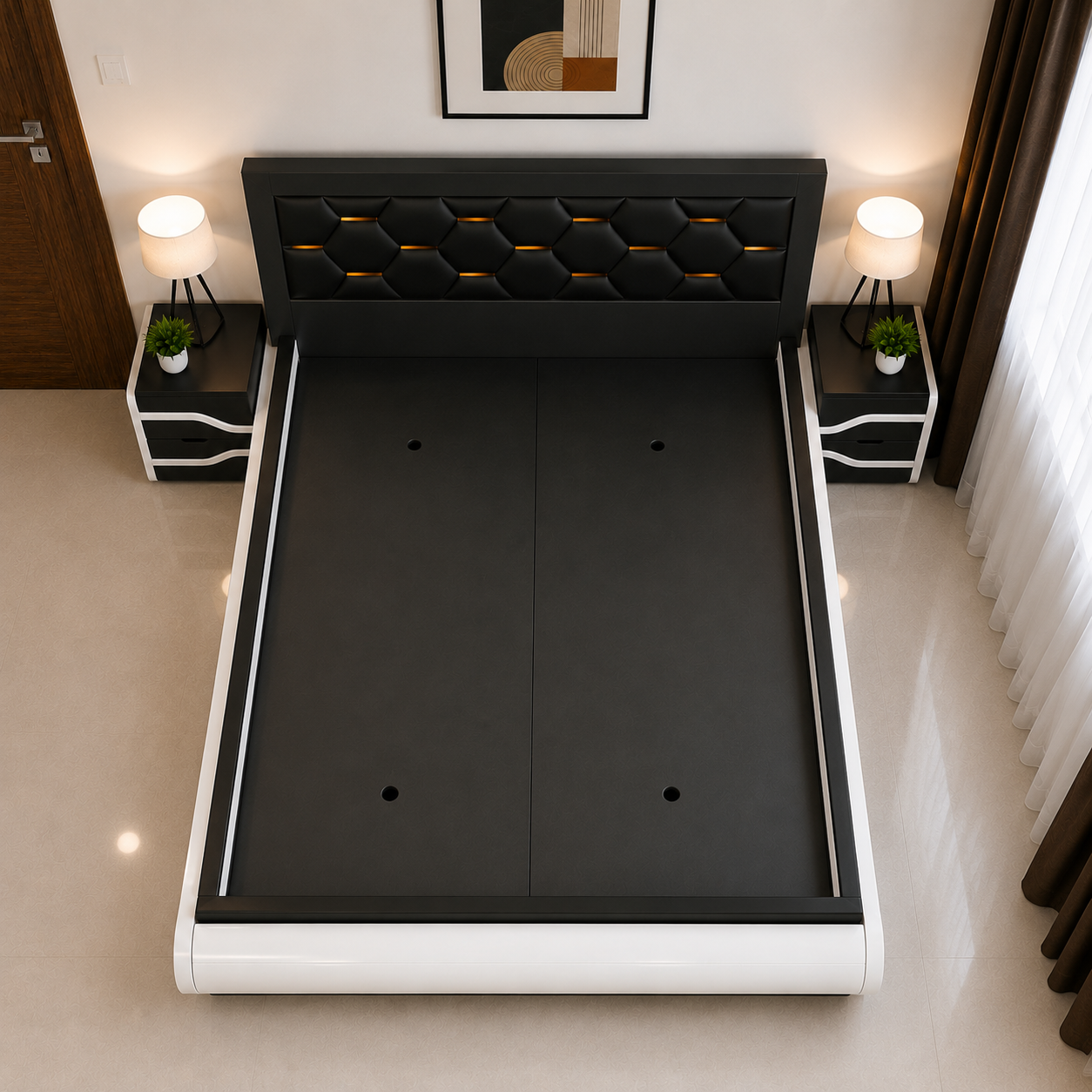 Obsidian Luxe Storage Bed - Image 4