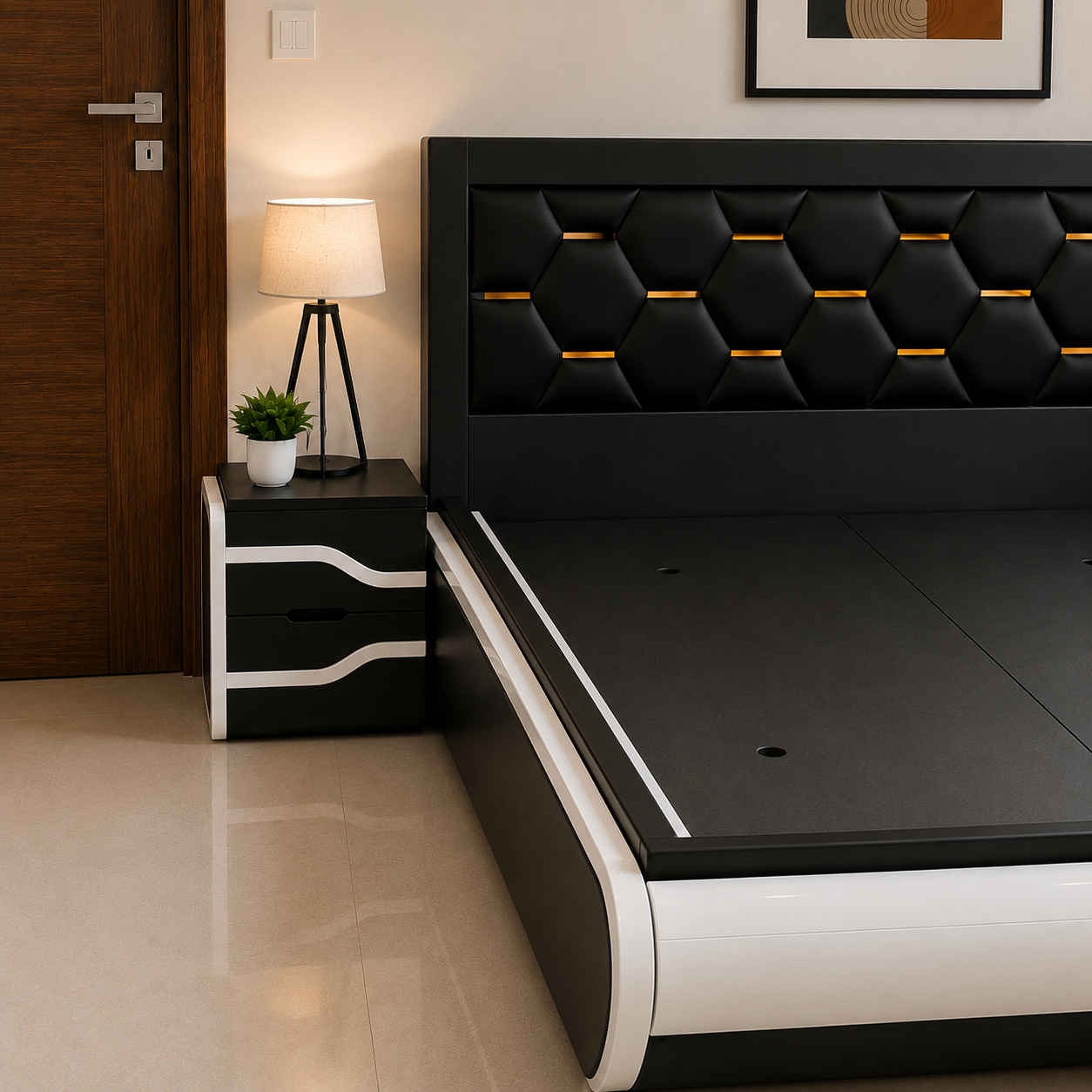 Obsidian Luxe Storage Bed - Image 6