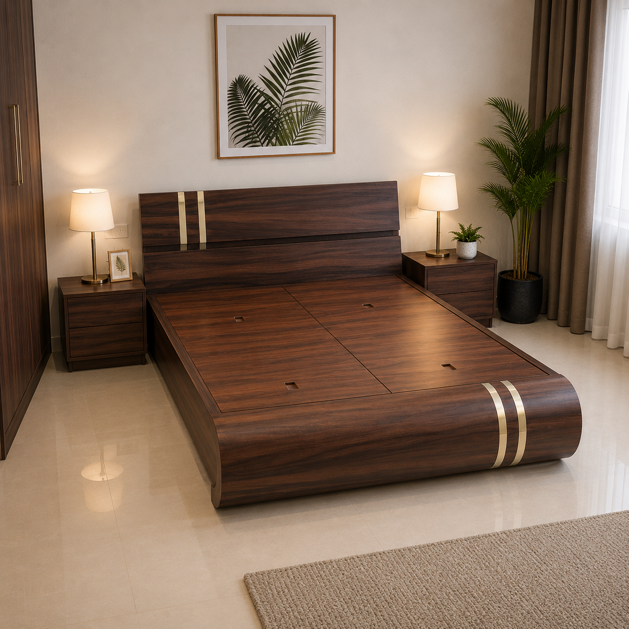 Regal Barrel Storage Bed - Image 2