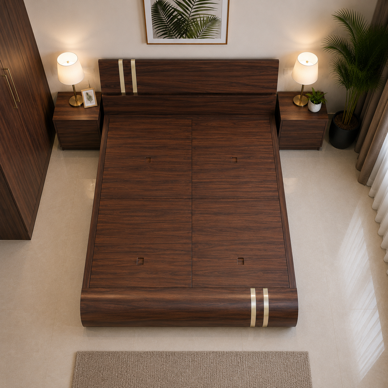 Regal Barrel Storage Bed - Image 4