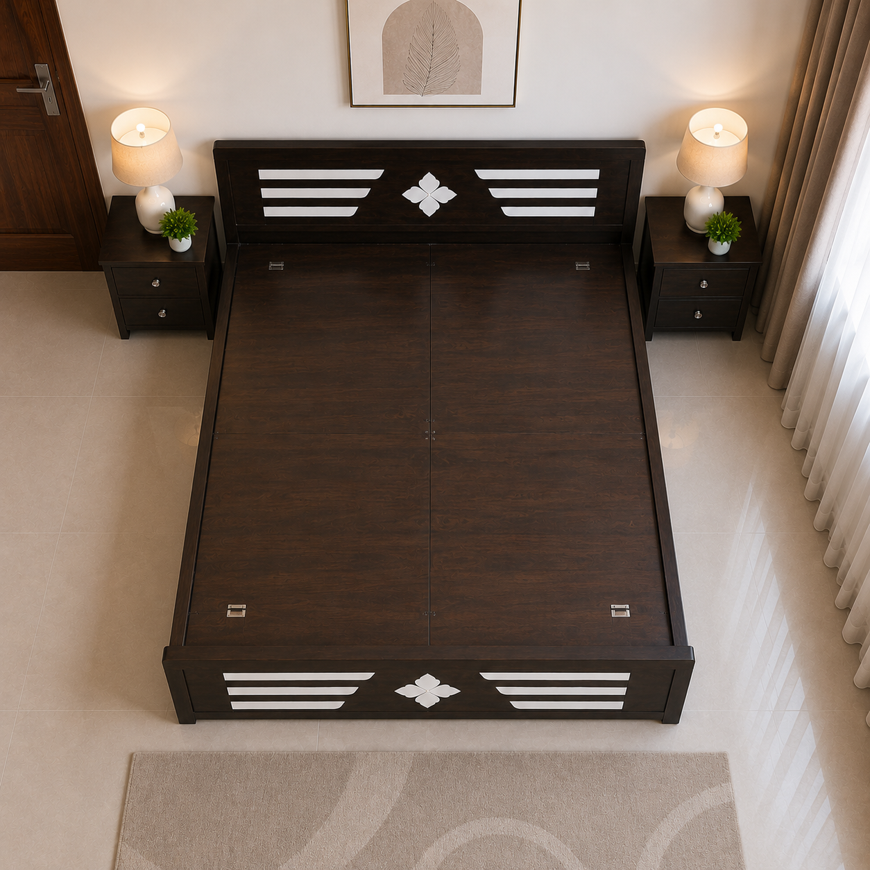 Royal Crest Storage Bed - Image 4
