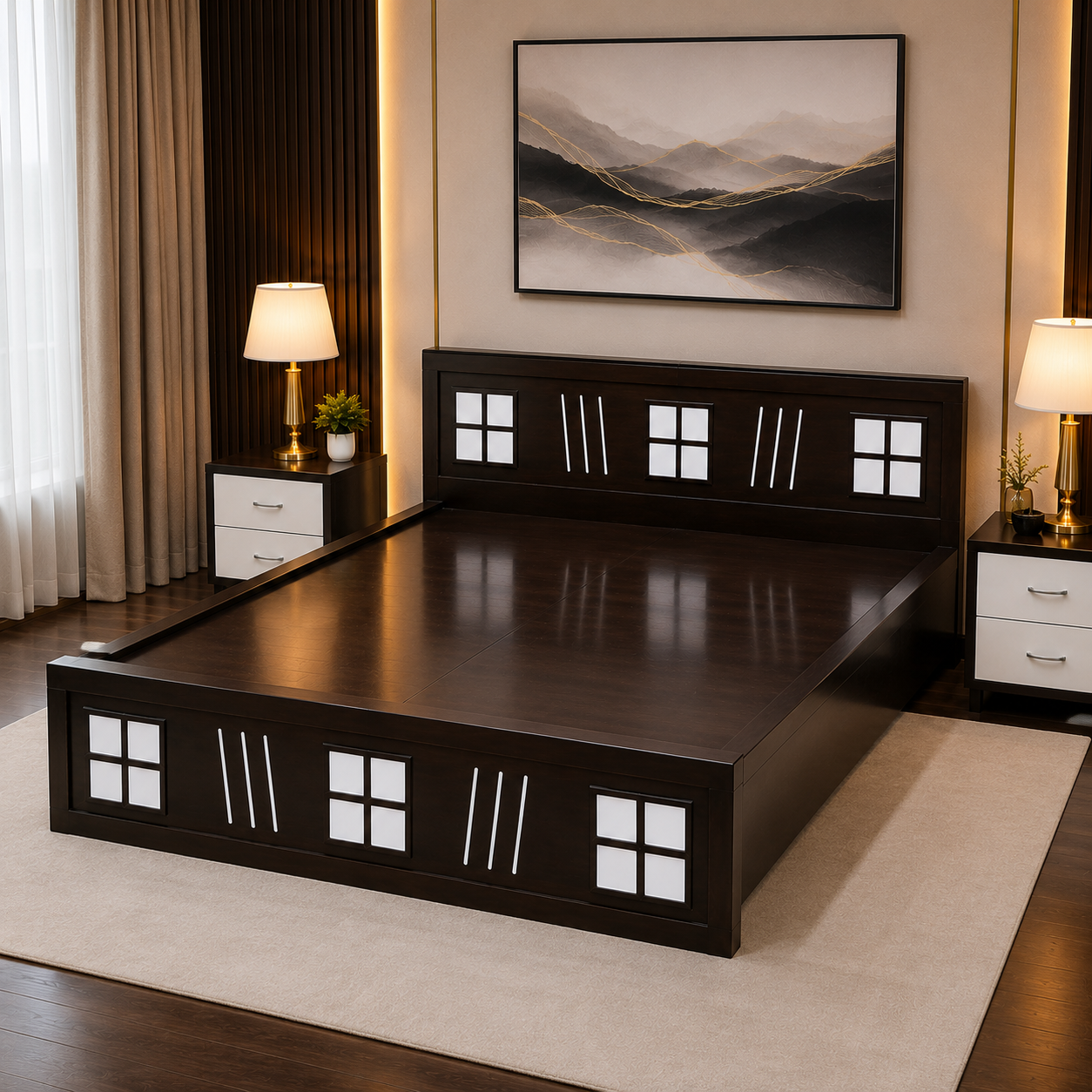 Metro Square Storage Bed - Image 2