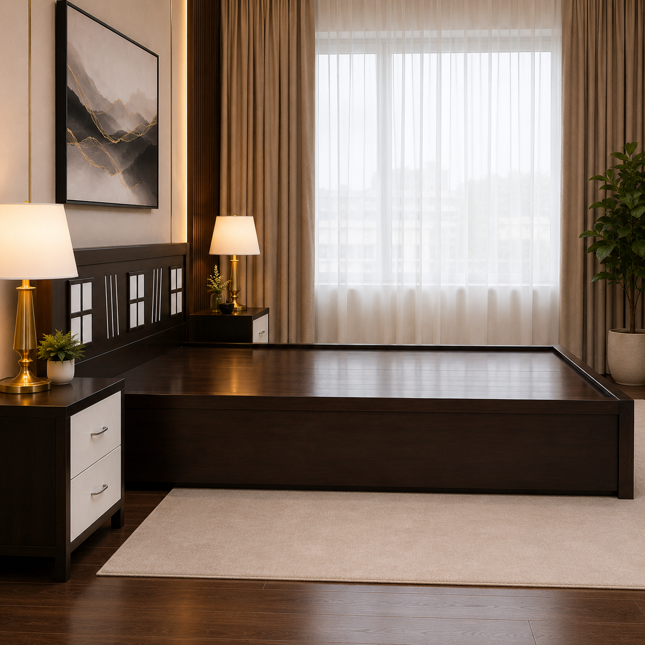 Metro Square Storage Bed - Image 3