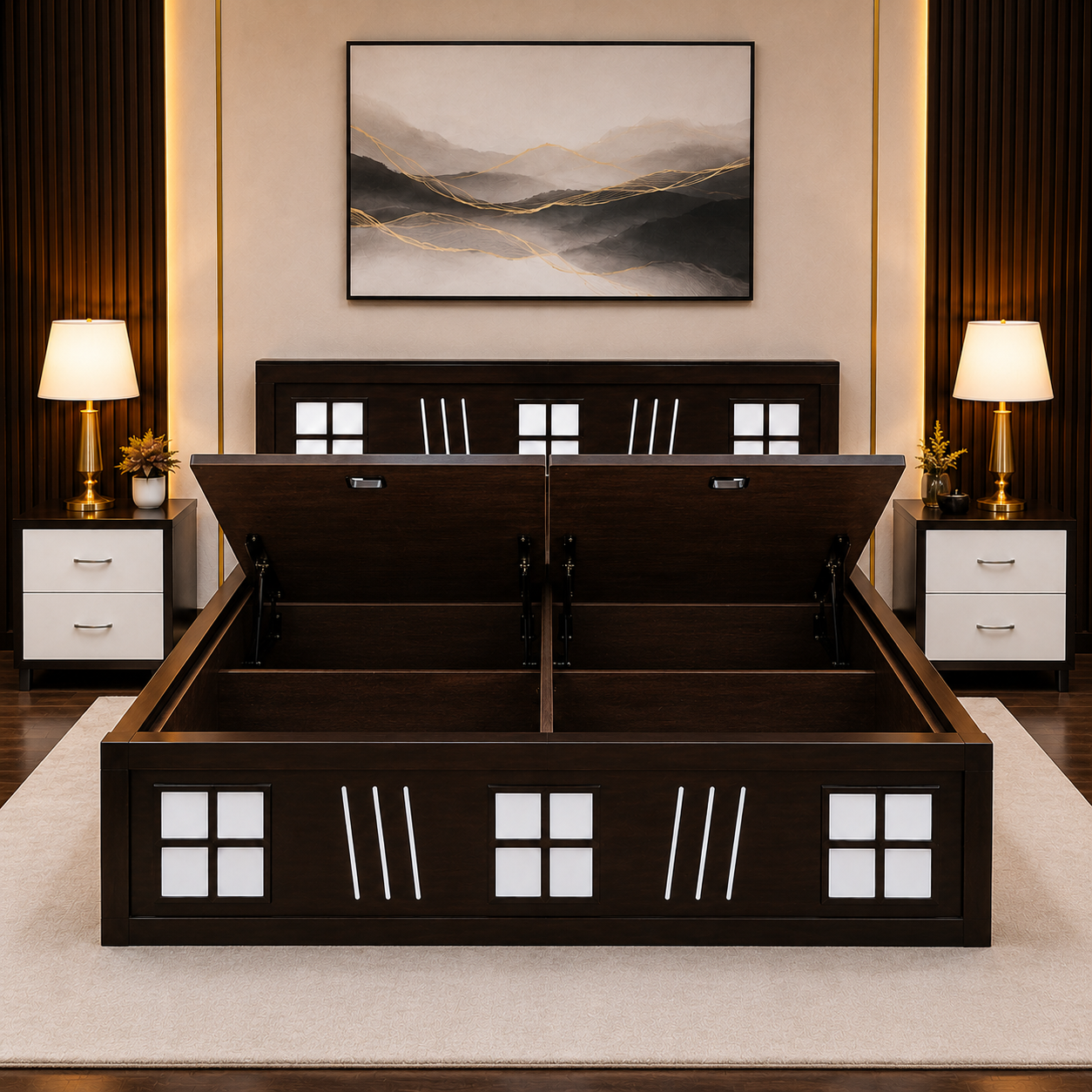 Metro Square Storage Bed - Image 5