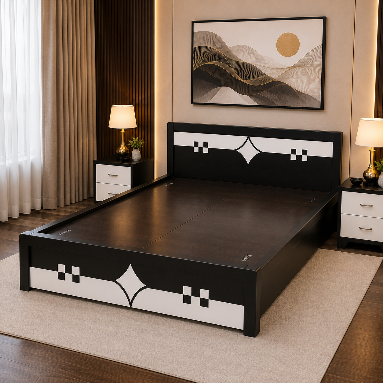 Nova Crest Storage Bed - Image 2