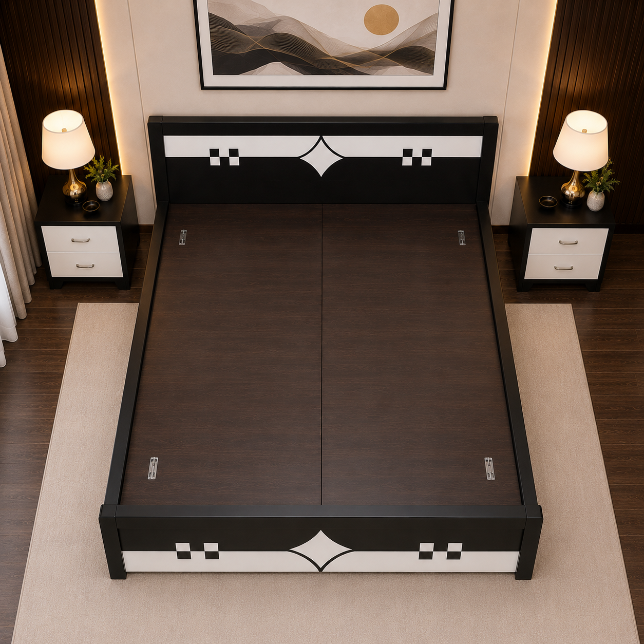 Nova Crest Storage Bed - Image 4