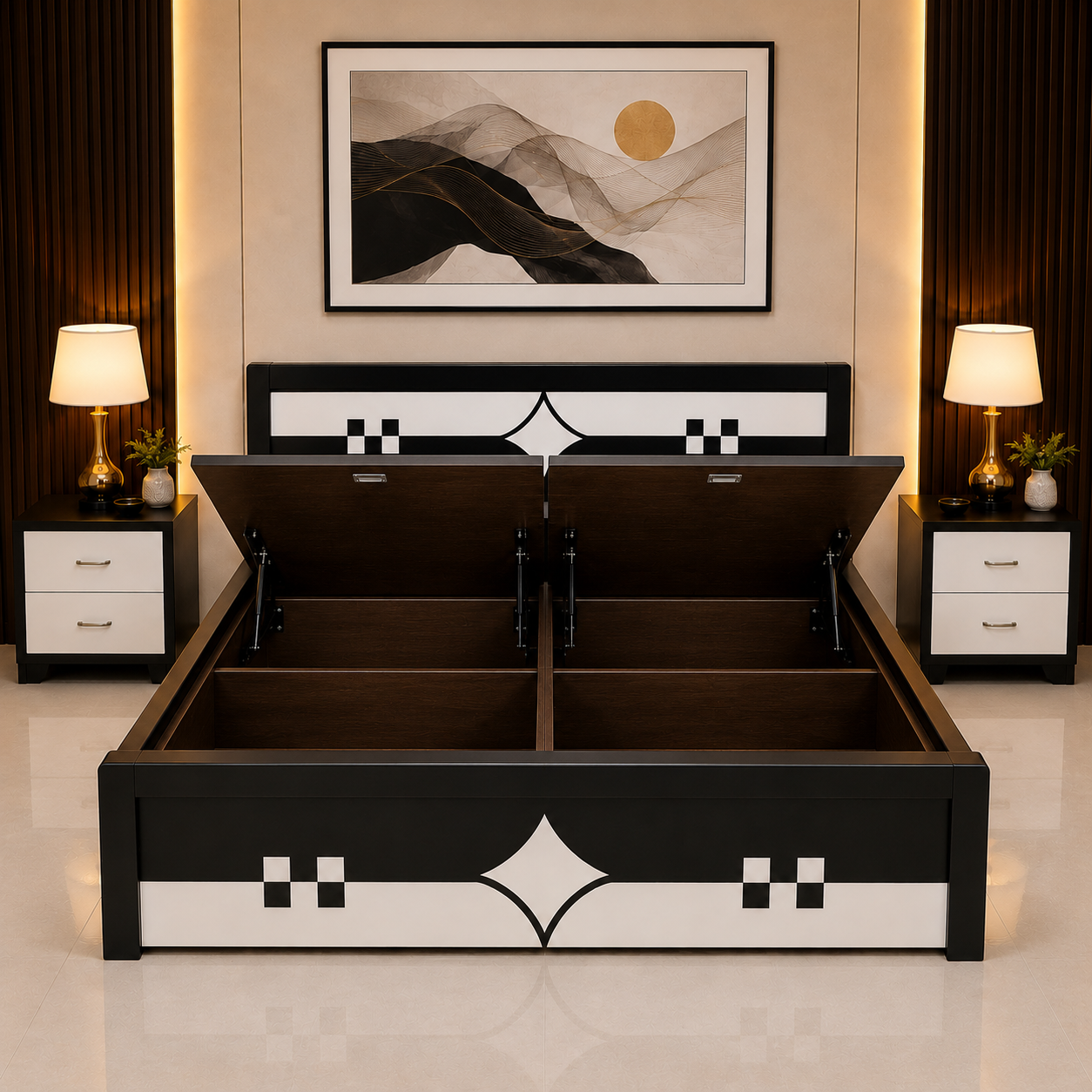 Nova Crest Storage Bed - Image 5