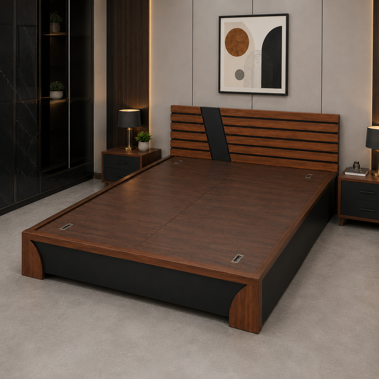 Urban Slat Storage Bed - Image 2