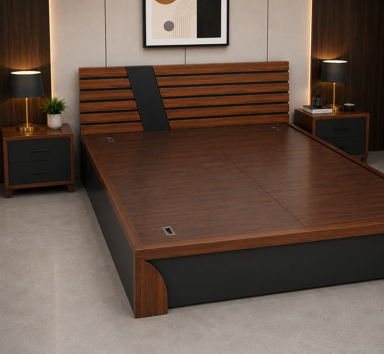 Urban Slat Storage Bed - Image 6