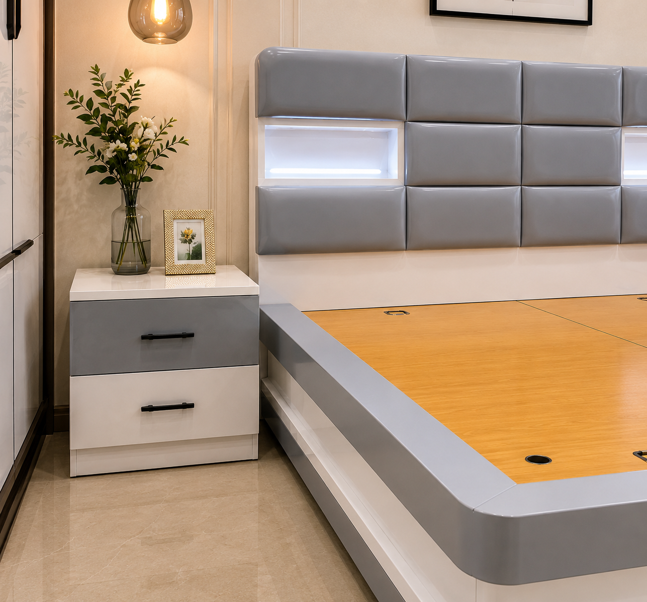 Luna Glow Storage Bed - Image 6