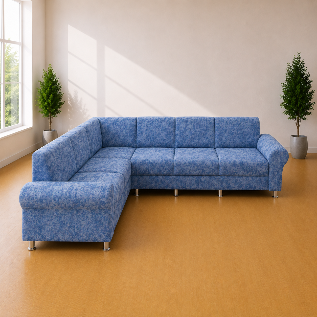 Arctic Mist L-Shape Sofa - Image 2