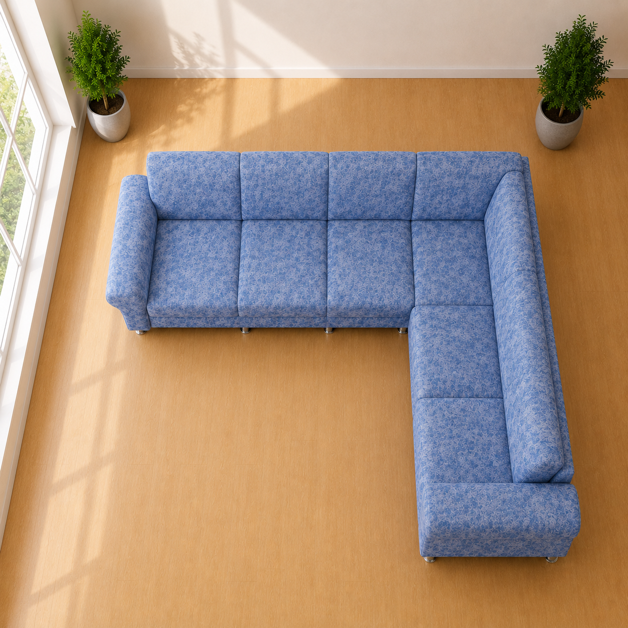 Arctic Mist L-Shape Sofa - Image 4