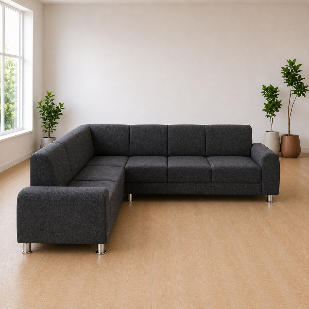 Urban Slate L-Shape Sofa - Image 2