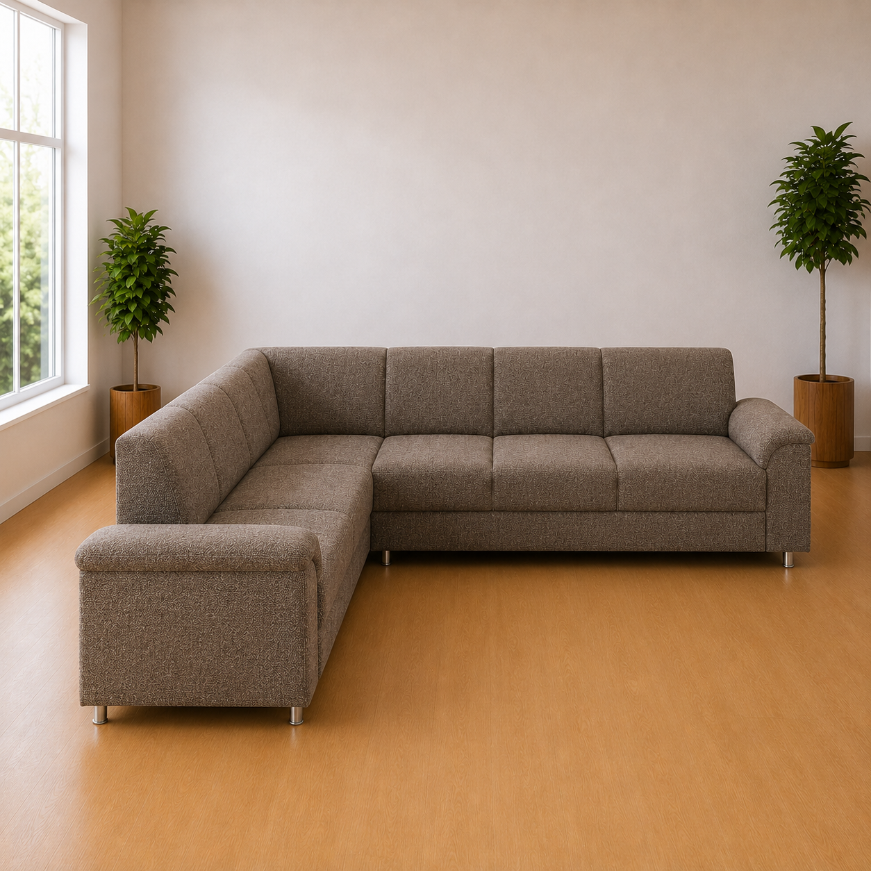 Mocha Haven L-Shape Sofa - Image 2