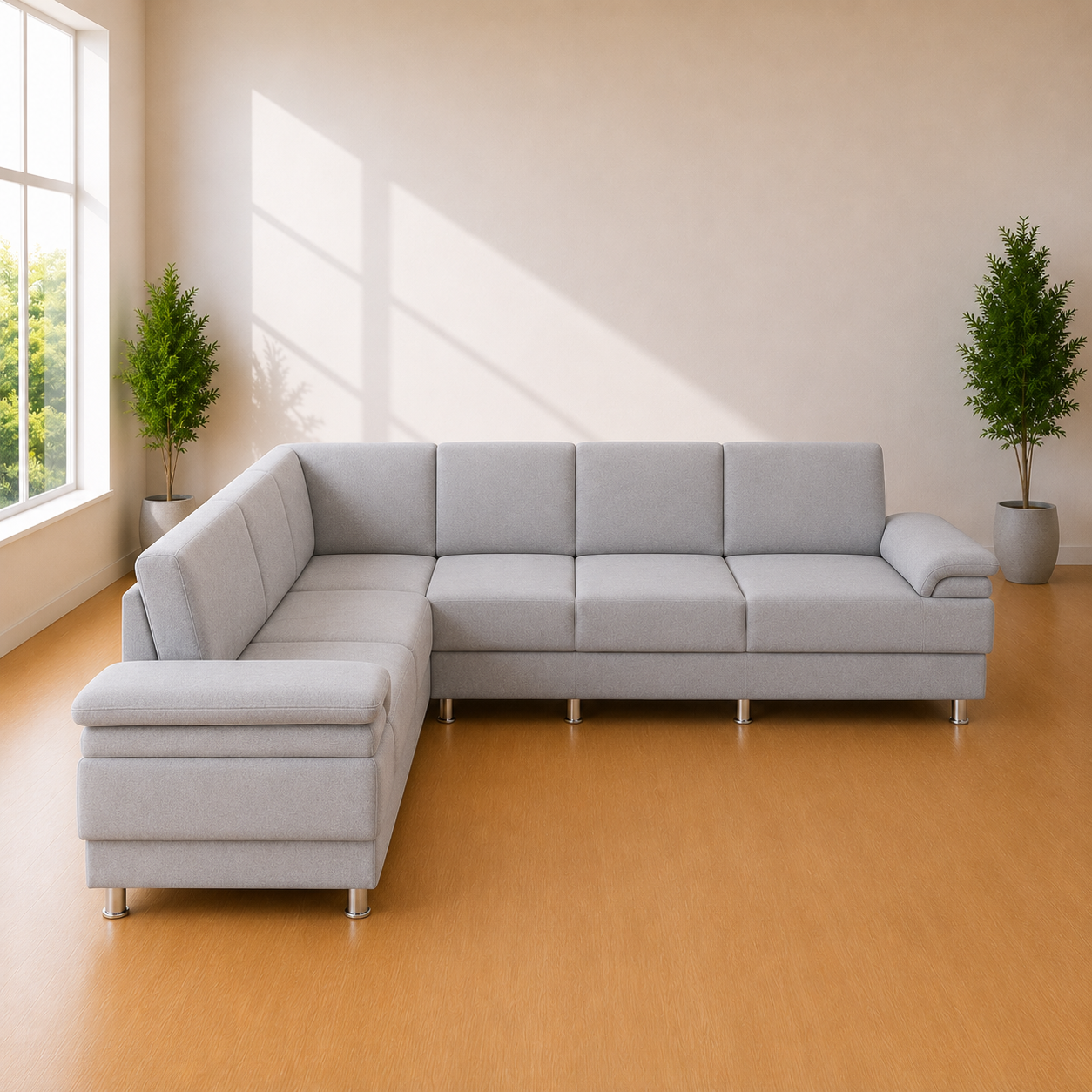 Moonstone Luxe L-Shape Sofa - Image 2