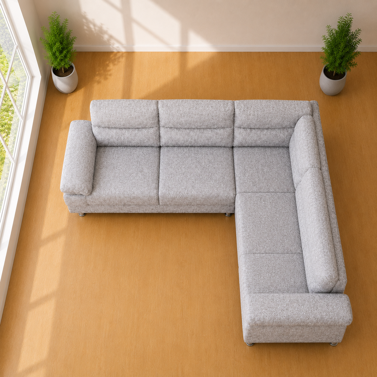 Pearlstone Luxe L-Shape Sofa - Image 4