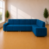 Sapphire Curve L-Shape Sofa