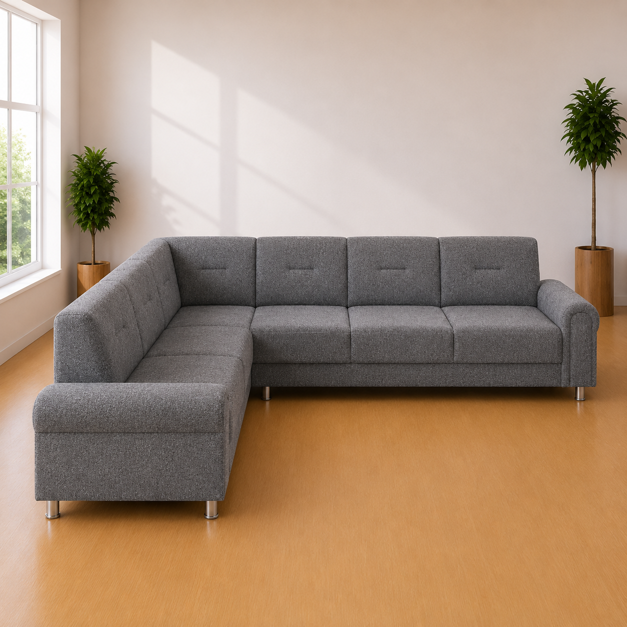 Graphite Haven L-Shape Sofa - Image 2