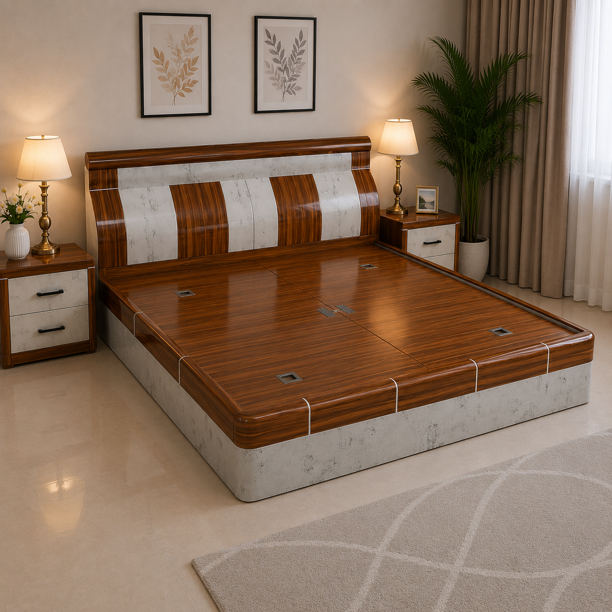 Titan Elegance Storage Bed - Image 2